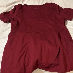 Jaanuu Deep Red Blouse